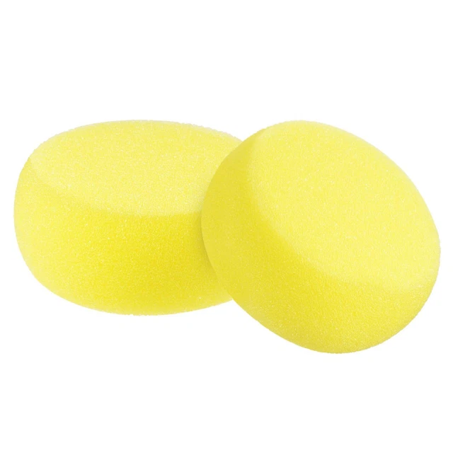 Renversante Texture Éponge 2,8" Faux Éponge Peinture Cloison sèche Jaune 12Pcs