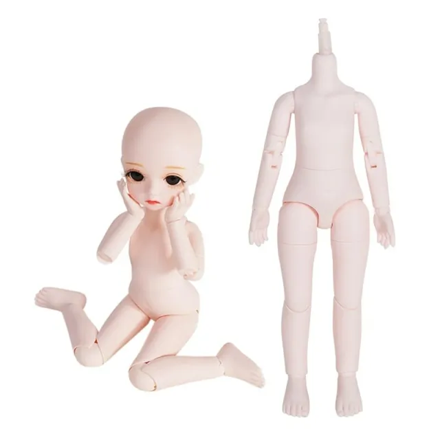 Bambola 1/6 BJD bambola nuda corpo articolato mobile fai da te giocattolo regalo per ragazze realistico