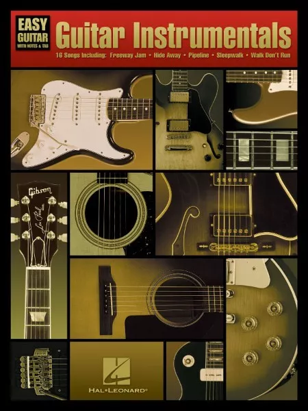 Guitar Instrumentals Sheet Music Easy Guitar with Tablature Book NEW 000702184