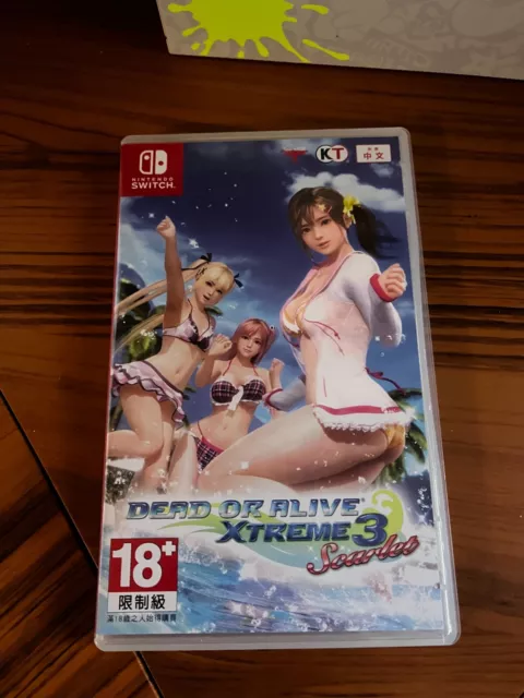 Dead or Alive Xtreme 3 Scarlet Switch Japan Mint