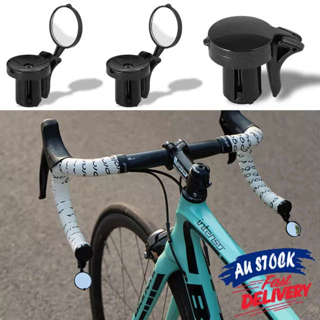 Safety Rearview Rear View Mirror Handlebar Bicycle Cycling Bike Flexible