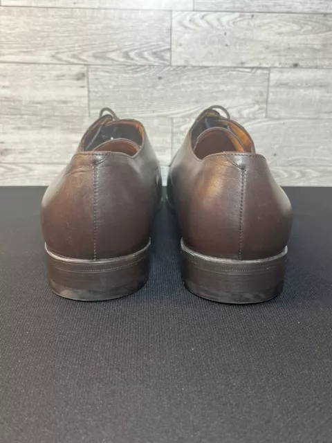 DRIES VAN NOTEN Shoes Men's Brown Leather Lace Up Oxford /dress Shoe ...