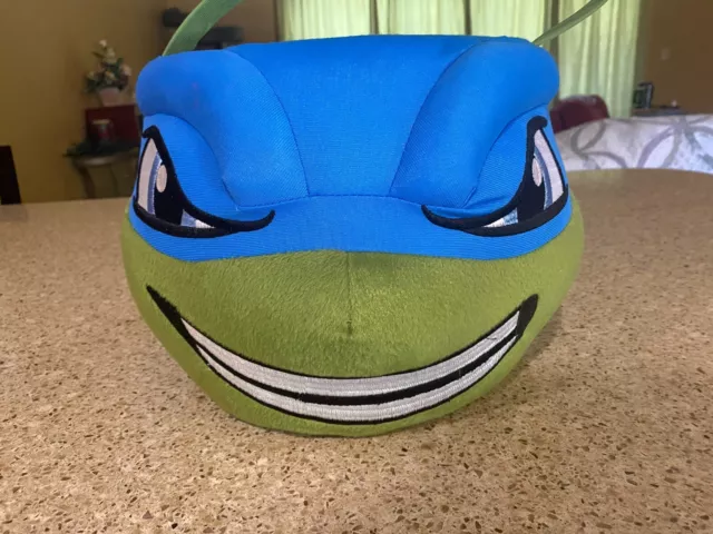 Teenage Mutant Ninja Turtles Leonardo Plush Halloween Easter Candy Bucket TMNT