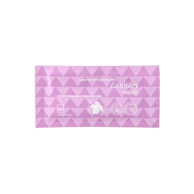 Biodegradable Laundry Liquid Sachet x 500 | Hotel Motel Bnb Supplies