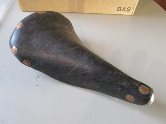 Selle Vélo Vintage IDEALE 90 – Modèle Spécial Compétition – Refaite Main – Occasion