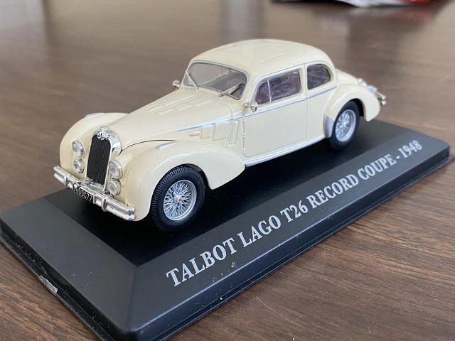 Ma collection Suisse Talbot Lago record 1938 1/43 avec manque