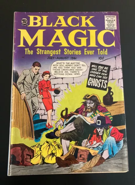 Black Magic Crestwood Prize Comic Book  -August 1961