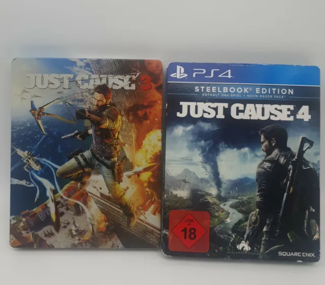 Just Cause 3 + Just Cause 4 Steelbooks| Sony PlayStation 4|PS4|TOP|BLITZVERSAND
