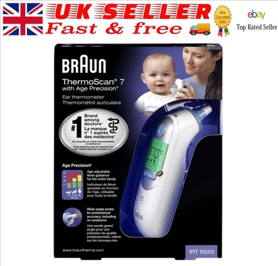 NUOVO Termometro e copre Baby Orecchio digitale della temperatura Kids facile accurata x 40 