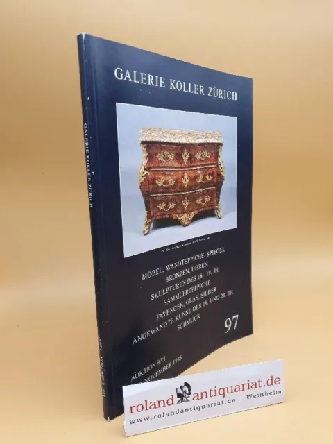 Galerie Koller Zürich. Auktion 97/1 1.-9. November 1995