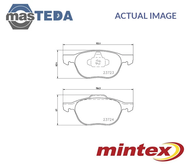 MDB2634 BRAKE PADS Set Braking Pad Front Mintex New Oe Replacement £57.