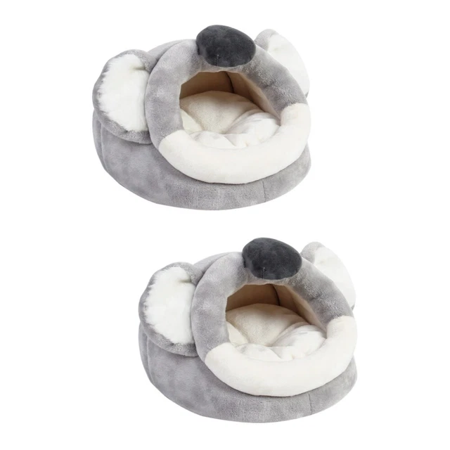 2 pcs Hamster Hideout Guinea Pig Bett Hedgehog Beutel Ratte Warme Bett 12