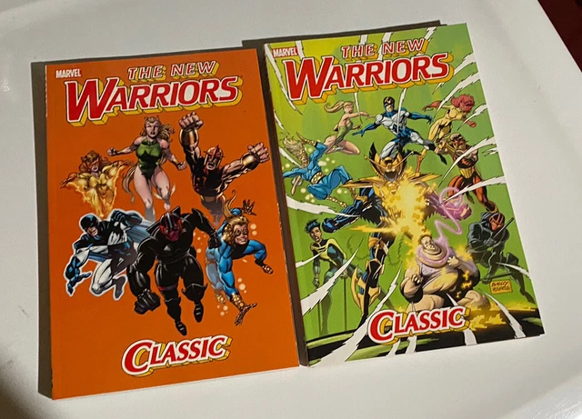 MARVEL COMICS THE NEW WARRIORS CLASSIC Vol 1 & Vol 2 Softcover Collected TPB