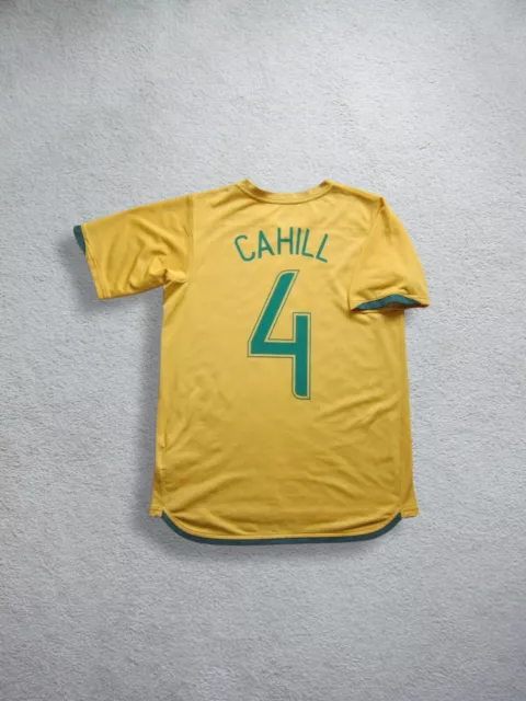 2006 Australia 🇦🇺 CAHILL Socceroos Soccer Jersey Football Shirt **AUTHENTIC**