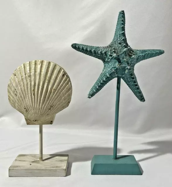 Decorative Nautical Decor Pieces Seashell & Starfish - Bathroom Decor' Beach