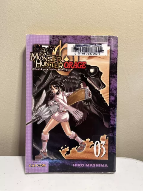 Monster Hunter Orage Vol. 3 English Manga Hiro Mashima RARE OOP FREE SHIPPING