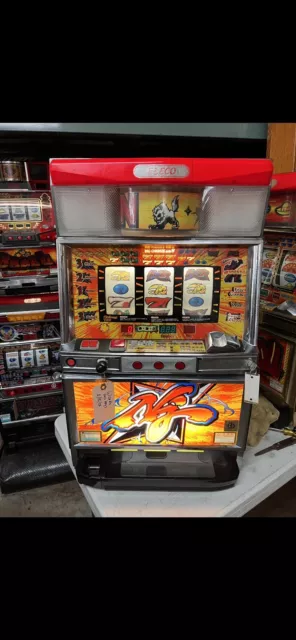 Pachislo  (. Ng. ). By Eleco Slot Machine / Serviced /Spinning Reels