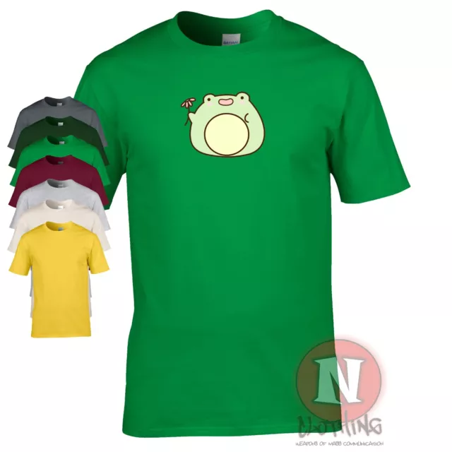 Niedliches Frosch T-Shirt Natur Frosch Kawaii T-Shirt