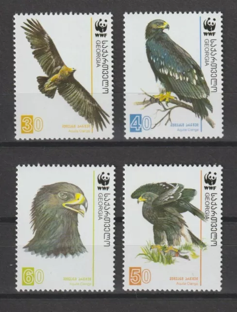 Georgia 2007 Wwf Sg 509/12 Mnh