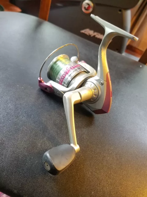 SHAKESPEARE LADY FISH LadySP30 Spinning Reel Silver And Pink $20.00 -  PicClick