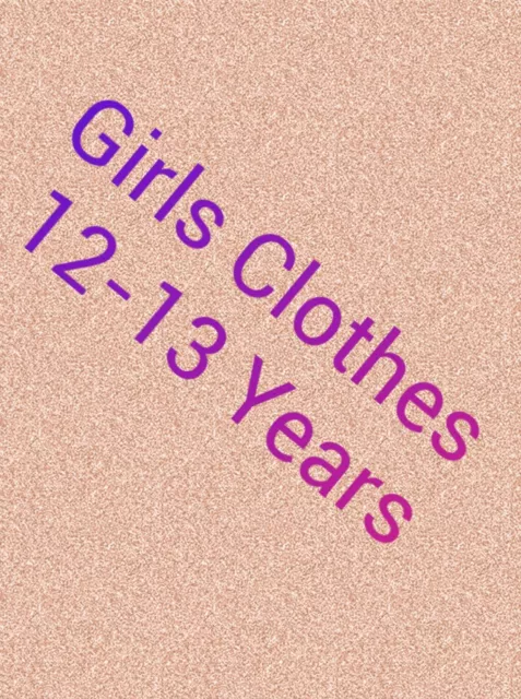 Girls Clothes Build Make Your Own Bundle Job Lot Size 12-13 years Dress Leggings