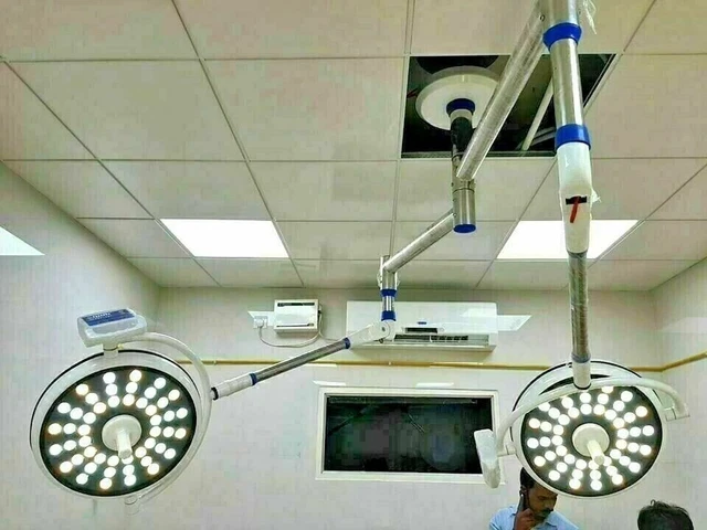 Double LED OT Light Operation Theater Lamp Ceiling-mounted Examination OT Lights