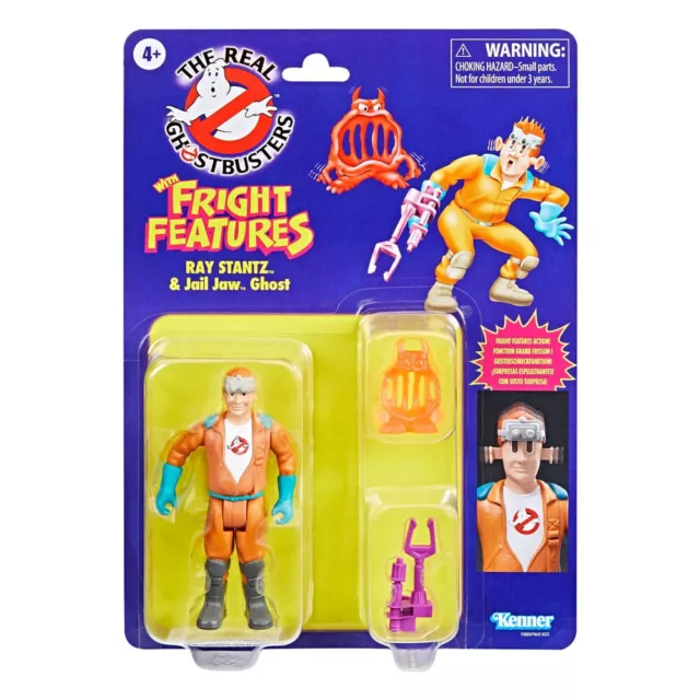 The Real Ghostbusters Ray Stantz Fright Features Kenner Classics Figur Hasbro