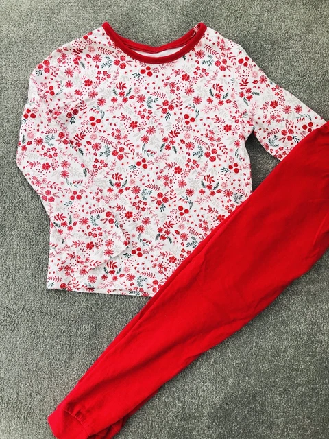 ❤️Large Girls Pyjamas Pj’s Nightwear Bundle 5-6 Years Snuggle Fit NEW❤️ 5