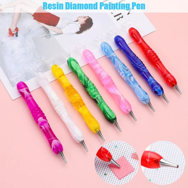 de stylo de remplacement en alliage Stylo à bille Pinceau en diamant résineux