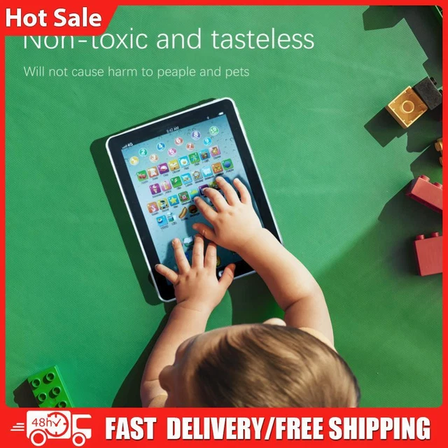 Learning Machine Tablet English Educational Toy for Toddlers Kids (Black)