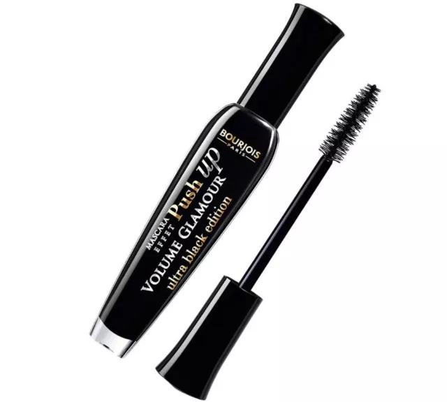 Bourjois Mascara Volume Glamour Push Up Wimperntusche Schwarz Ultra Black