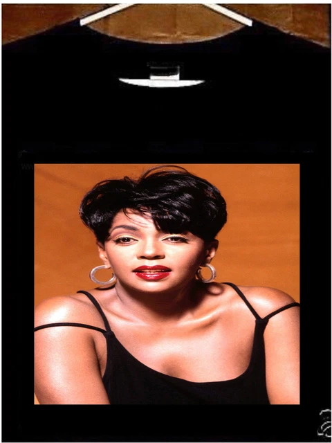 Vintage Anita Baker Photo Men T-shirt Black Cotton All Sizes S to 5Xl YY811