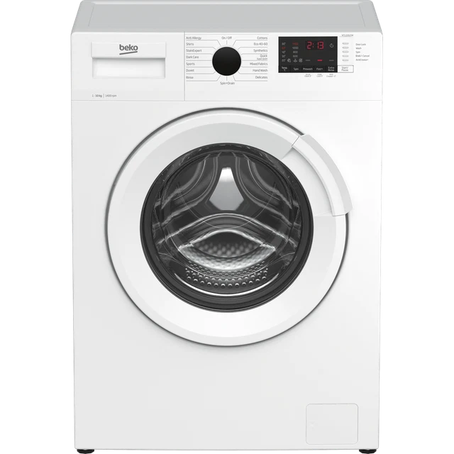 BEKO WTL104121W 10KG Washing Machine 1400 RPM A+++ Rated B Rated White