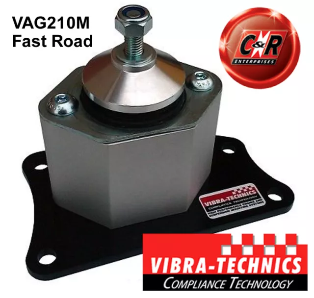 For VW Polo 9N 01-09 Vibra Technics RHand Eng Mount F/Road VAG210M Vibratechnics