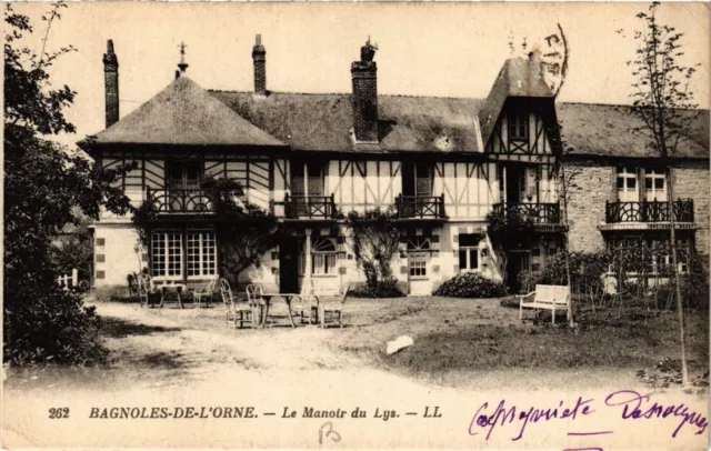 CPA BAGNOLES-de-l'ORNE - Le Manoir du Lys (435454)