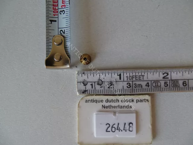 Original Hands Nut For German Schmid Sss Mantel Clock