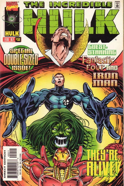 Incredible Hulk, The #450 Marvel Comics February Feb 1997 (VFNM)