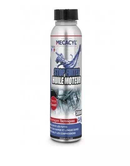 Additif Stop Fuites Huile Moteur Essence Diesel Mecacyl 300ml