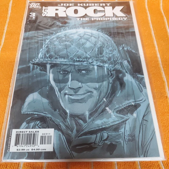 Sgt. Rock 3 Prophecy Joe Kubert Signed First Print 2006 Mint/NM BAGGED & Board