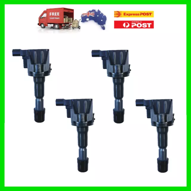 4 Ignition Coil Honda Jazz CRZ City GE6 GE8 VTi L13Z1 L15A7 2008-2011 1.3L 1.5L