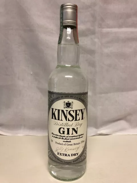 Kinsey gin 0,70 lt. Vintage
