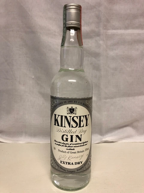 Kinsey gin 0,70 lt. Vintage