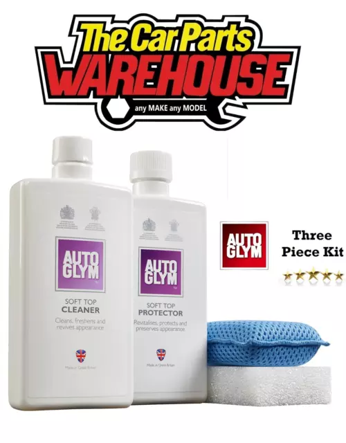 AutoGlym Fabric Hood Cleaner / Convertible Soft Top Clean and Protect KIT  AGFHM