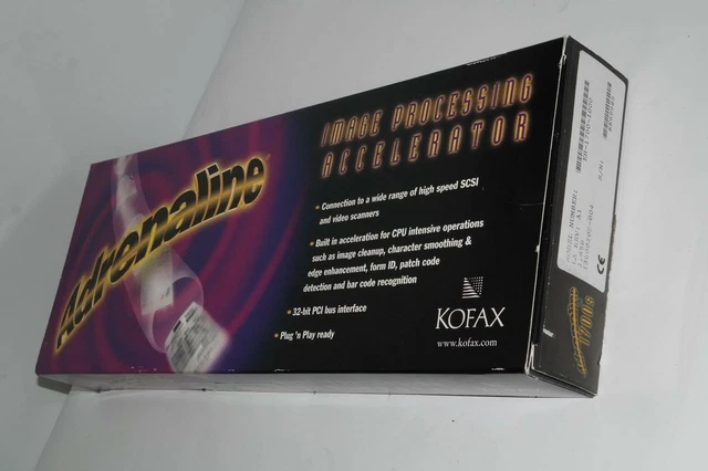 Kofax Adrenaline 1700S Scsi Image Processing Accelerator  M1-001-002-B 987771H