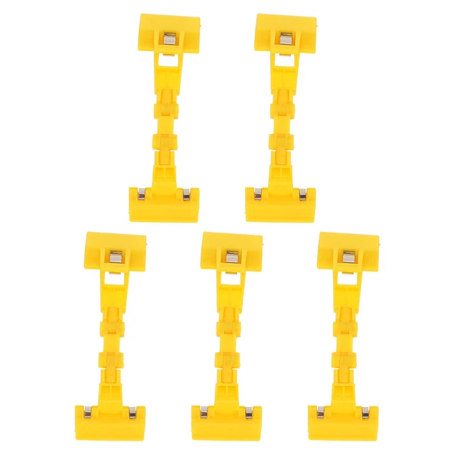 5 piezas Clips de Plástico Multifuncionales Dibujo Clips
