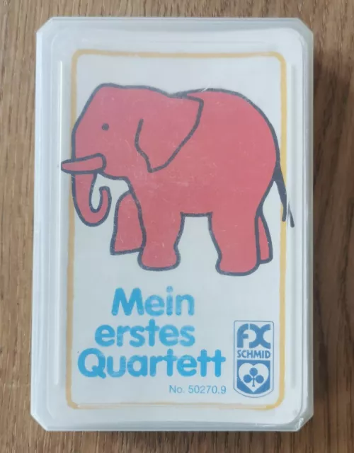 Rarität!! Mein 1. Quartett | FX Schmid | Vintage | sehr guter Zustand