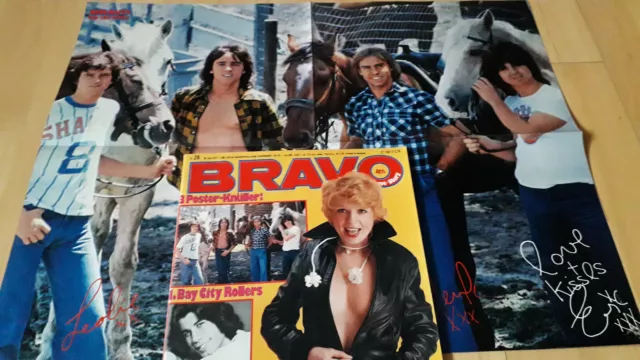 BRAVO Nr.28 vom 30.6.1977 mit Riesenposter Bay City Rollers, John Travolta - TOP