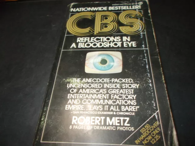 CBS : Reflections in a Bloodshot Eye by Robert Metz (1976, Mass Market)