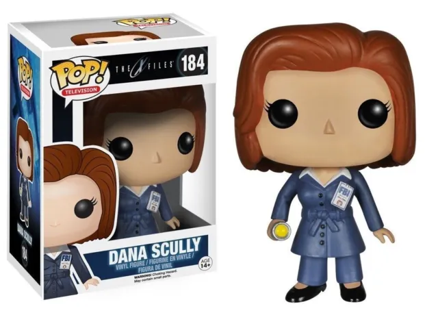 FUNKO POP! Television: The X Files 184#Dana Scully Exclusive Vinyl Action Figure