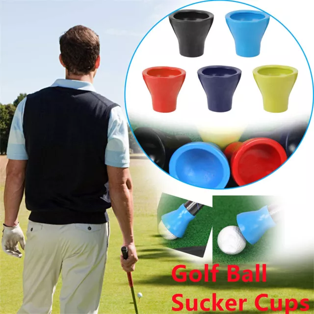 Golf Ball Retriever Pick Up Saver Suction Cup Grabber Sucker Tool Putter Grip 2